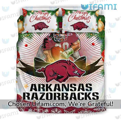 Razorback Bedding Discount Christmas Arkansas Razorbacks Gift