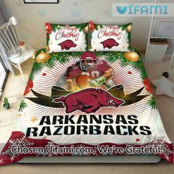 Razorback Bedding Discount Christmas Arkansas Razorbacks Gift Latest Model
