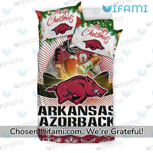 Razorback Bedding Discount Christmas Arkansas Razorbacks Gift