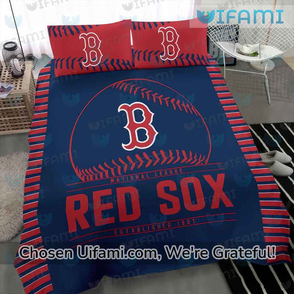 Red Sox Queen Bedding Set Astonishing Boston Red Sox Gift