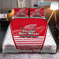 Red Wings Bedding Queen Tempting Detroit Red Wings Christmas Gift