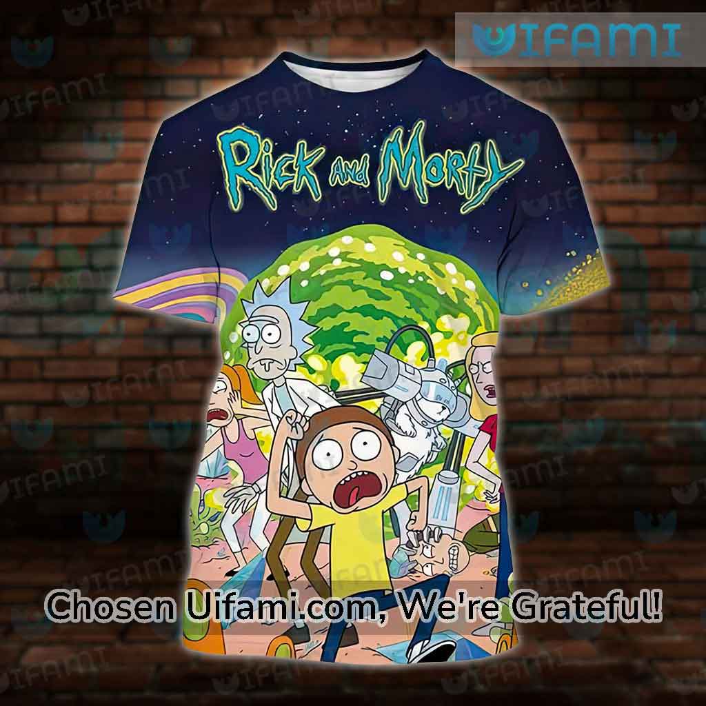 Rick And Morty Tee 3D Latest Gift