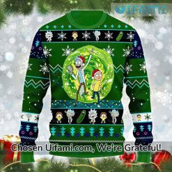 Rick And Morty Ugly Christmas Sweater Amazing Gift Best selling