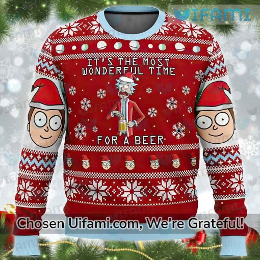 Rick Morty Christmas Sweater Surprising Wonderful Time Gift