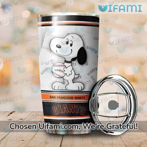 SF Giants Tumbler Cup Bountiful Snoopy SF Giants Gifts For Him