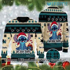 SJ Sharks Sweater Alluring Stitch Gift