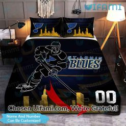 STL Blues Bedding Custom Unexpected St Louis Blues Fathers Day Gifts