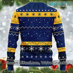 STL Blues Sweater Spectacular Santa Claus Gift
