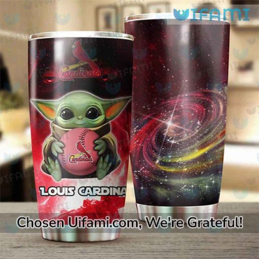 STL Cardinals Tumbler Best-selling Baby Yoda St Louis Cardinals Gift