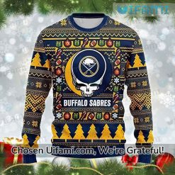 Sabres Ugly Christmas Sweater Latest Grateful Dead Buffalo Sabres Gift