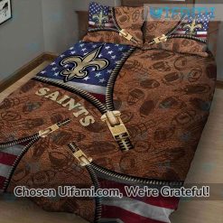 Saints Bedding Exquisite USA Flag New Orleans Saints Gift Best selling