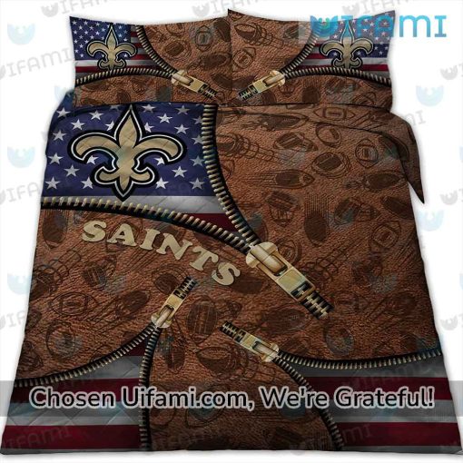 Saints Bedding Exquisite USA Flag New Orleans Saints Gift