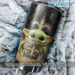 Saints Wine Tumbler Amazing Baby Yoda New Orleans Saints Gift Exclusive