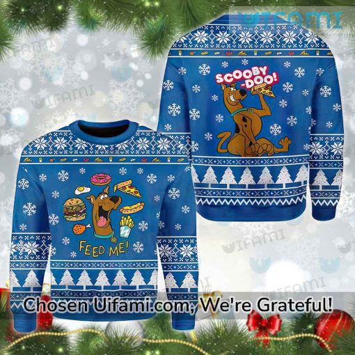 Scooby Doo Sweater Vintage Fascinating Feed Me Gift