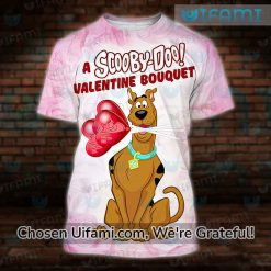 Scooby Doo T-Shirt 3D Unique Valentine Bouquet Gift