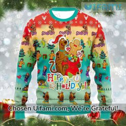 Scooby Doo Vintage Sweater Unbelievable Happy Holidays Gift Best selling