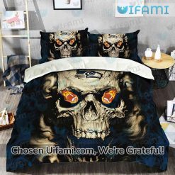 Seahawks Sheet Unexpected Skull Gifts For Seattle Seahawks Fans Exclusive