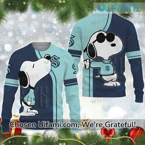 Seattle Kraken Hockey Sweater Special Snoopy Gift