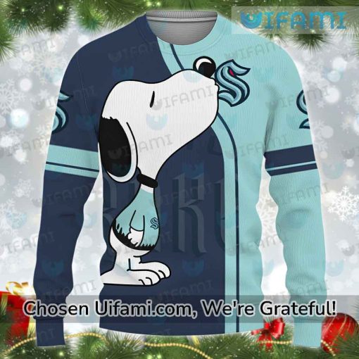 Seattle Kraken Hockey Sweater Special Snoopy Gift