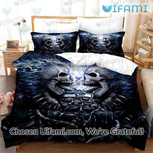 Seattle Seahawks Twin Bedding New Skull Seahawks Christmas Gift