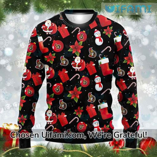 Senators Christmas Sweater Jaw-dropping Ottawa Senators Gift