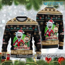 Sens Sweater Astonishing Rick And Morty Ottawa Senators Gift