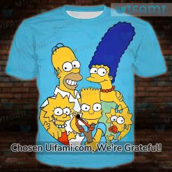 Simpson Shirt 3D Rare The Simpsons Gift