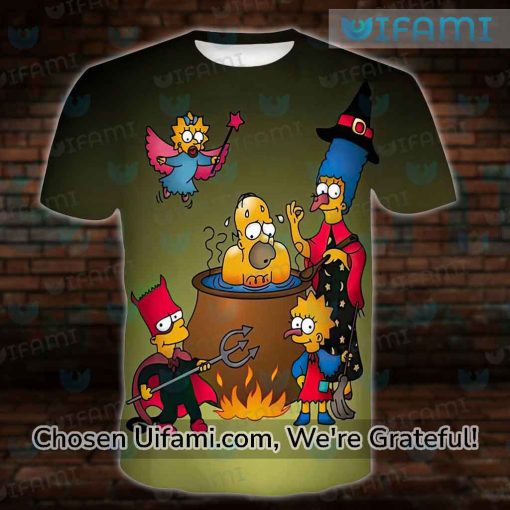 Simpson Tshirts 3D Colorful Simpsons Christmas Gift