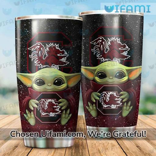 South Carolina Gamecocks 30 Oz Tumbler Inexpensive Baby Yoda Gamecock Gift Ideas