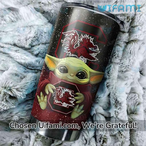 South Carolina Gamecocks 30 Oz Tumbler Inexpensive Baby Yoda Gamecock Gift Ideas