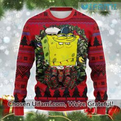 Spongebob Ugly Christmas Sweater Gorgeous Gift Best selling