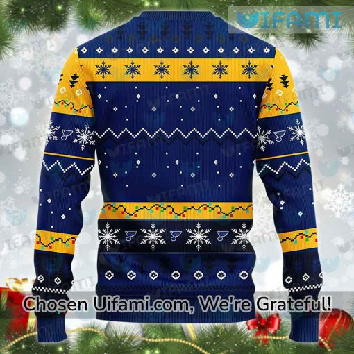 St Louis Blues Sweater Wonderful Mickey Ho Ho Ho Gift