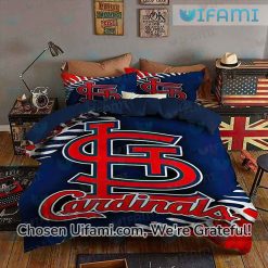 St Louis Cardinals Queen Bedding Set Alluring Gifts For St Louis Cardinals Fans