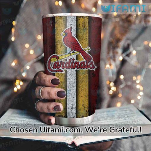 St Louis Cardinals Stainless Steel Tumbler Gorgeous STL Cardinals Gift