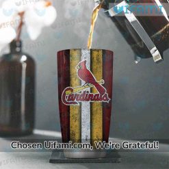 St Louis Cardinals Stainless Steel Tumbler Gorgeous STL Cardinals Gift Latest Model