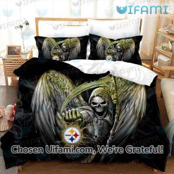 Steelers Bedding Queen Size Fascinating Grim Reaper Pittsburgh Steelers Gift