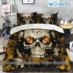 Steelers Full Size Bed Set Wonderful Skull Pittsburgh Steelers Fathers Day Gift Best selling