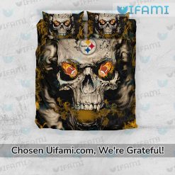 Steelers Full Size Bed Set Wonderful Skull Pittsburgh Steelers Fathers Day Gift Latest Model
