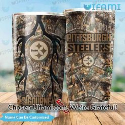 Steelers Insulated Tumbler Customized Hunting Camo Pittsburgh Steelers Gift