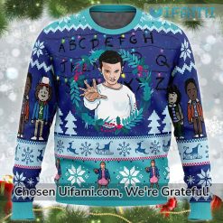Stranger Things Christmas Sweater Cool Stranger Things Gifts For Her Best selling