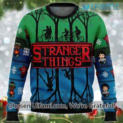 Cute Stranger Things Shirt 3D Jaw-dropping Gift