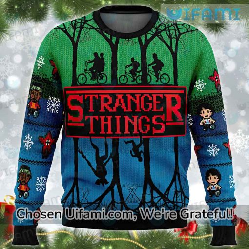 Stranger Things Ugly Christmas Sweater Exquisite Gifts For Stranger Things Fans