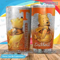 TN Vols Tumbler Personalized Unbelievable Winnie The Pooh Tennessee Vols Gift