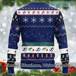 Tampa Bay Lightning Sweater Radiant Grinch Gift Exclusive