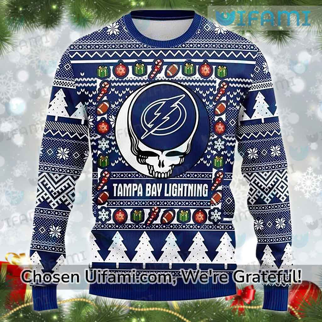 Tampa Bay Lightning Ugly Christmas Sweater, All Over Print