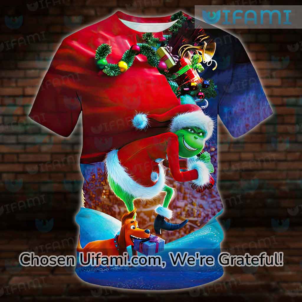 The Grinch Clothing 3D Funny Grinch Gifts