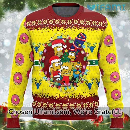 The Simpsons Christmas Sweater Tempting Gift