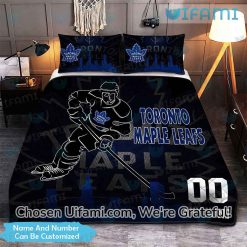 Toronto Maple Leafs Bed Sheets Custom Rare Maple Leafs Gift Ideas