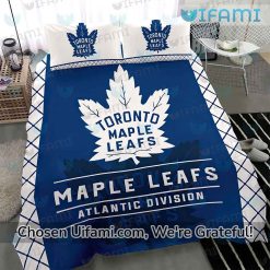 Toronto Maple Leafs Bedding Double Affordable Maple Leafs Gift Latest Model