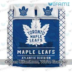 Toronto Maple Leafs Bedding Double Affordable Maple Leafs Gift Trendy